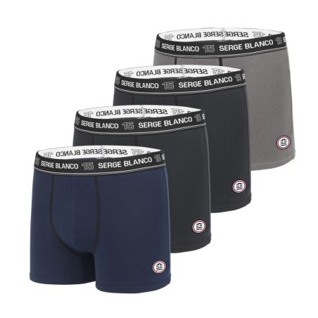 Lot de 4 Boxers coton homme Colored Class'