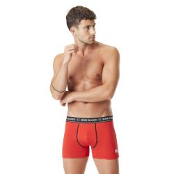 Lot de 4 Boxers coton homme uni