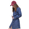 Robe femme effet jean en coton Den Robe femme effet jean en coton Den