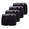 Lot de 4 boxers homme en coton Basic