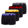 Lot de 4 boxers homme en coton Basic