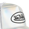 Casquette trucker fermeture snapback effet Hologram Von Dutch
