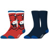 Lot de 2 paires de chaussettes homme La vache qui rit