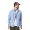 Chemise homme manche longues Chambray en coton Chemise homme manche longues Chambray en coton