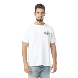 T-shirt homme waffle avec...