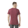 T-shirt homme col v avec traitement en coton Ron