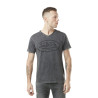 T-shirt homme col v avec traitement en coton Ron