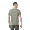 T-shirt homme col v avec traitement en coton Ron