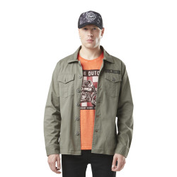 Veste millitaire en twill Army