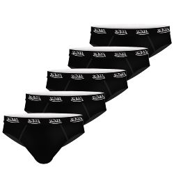 Lot de 5 slips homme coton