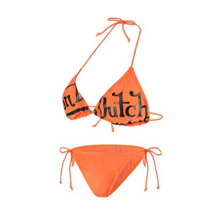 Maillot de bain femme 2 pièces triangle Von dutch