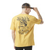 T-shirt homme col rond relax fit avec print en coton Crew