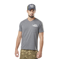 T-shirt homme col V avec...