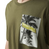 T-shirt homme col rond relax fit avec photoprint en coton Break