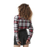 Chemise femme à carreaux tissés en coton Woven Checks Chemise femme à carreaux tissés en coton Woven Checks