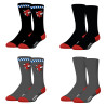 Lot de 4 paires de chaussettes homme La Vache Qui Rit