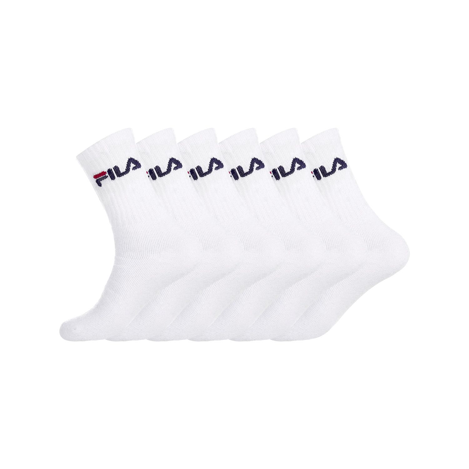 Lot de 6 Paires de Chaussettes Tennis