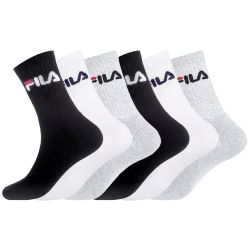 Lot de 6 Paires de Chaussettes Tennis Assorties