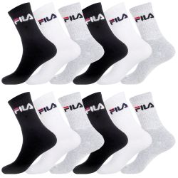 Lot de 12 Paires de Chaussettes Tennis Assorties