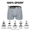 Lot de 4 boxers en coton homme Aktiv
