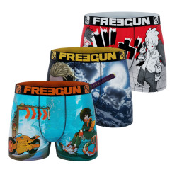 Lot de 3 boxers homme Manga...