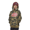 Sweat enfant camo à capuche relax fit Kool