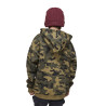 Sweat enfant camo à capuche relax fit Kool