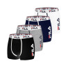 Lot de 4 Boxers Homme FILA 5040 coton couleur assorties