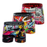 Lot de 3 boxers enfant Garantie 2 ans Pop Art