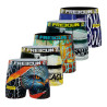 Lot de 5 boxers homme Wild Animals