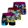 Lot de 3 boxers enfant Manga Cyber