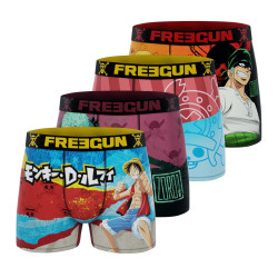 Lot de 4 boxers enfant One...