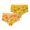 Lot de 2 shortys femme Flower Power Lot de 2 shortys femme Flower Power