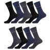 Lot de 9 paire de chaussettes de ville Pierre Cardin