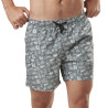 Short de bain homme imprimé Burt en coton Short de bain homme imprimé Burt en coton