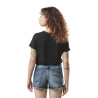 T-shirt femme col rond print devant Famous T-shirt femme col rond print devant Famous