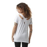 T-shirt femme jersey flamme croisé dans le dos avec print Savage T-shirt femme jersey flamme croisé dans le dos avec print Savage