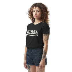 T-shirt femme col rond en...