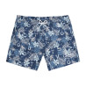Short de bain homme imprimé Burt en coton Short de bain homme imprimé Burt en coton