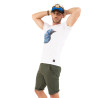 T-shirt col en V regular fit homme en coton Tour T-shirt col en V regular fit homme en coton Tour