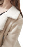 Veste femme doublée avec broderie
