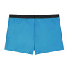 Shorty de bain enfant uni avec logo rubber print couleur