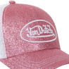 Casquette baseball fermeture snapback avec paillettes Von Dutch
