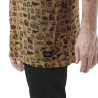 Chemise homme manche courtes imprimé fleurs Chemise homme manche courtes imprimé fleurs