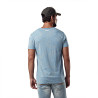 T-shirt homme col v avec traitement en coton Ron