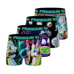 Lot de 4 Boxers homme Rick and Morty G1