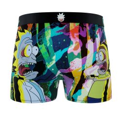 Lot de 4 Boxers homme Rick and Morty G1