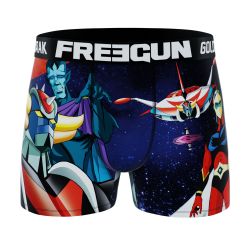 Lot de 3 Boxers homme Goldorak Space, Fly, Ovni