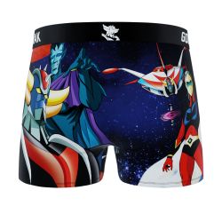 Lot de 3 Boxers homme Goldorak Space, Fly, Ovni