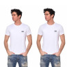 Lot de 2 t-shirts homme manches courtes en coton 140gr/m² Lot de 2 t-shirts homme manches courtes en coton 140gr/m²